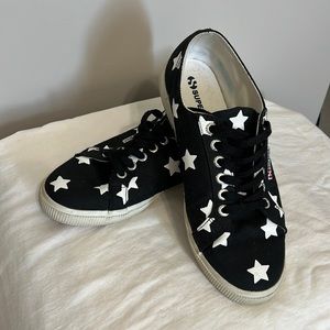 Superga Star Print Sneakers